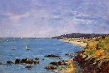 Eugene Boudin : Trouville, View from the Heights